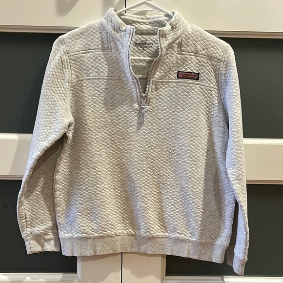 Vineyard Vines Other - Vineyard Vines Gray Quilted Shep Shirt